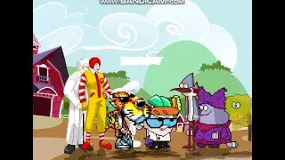 M.U.G.E.N: Equipo Mascotas de Comida vs Equipo Cartoon Network
