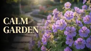 Gentle Garden Meditation Music 🌷 Relaxing Floral Ambience for Stress Relief & Focus