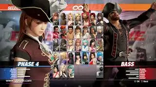 Dead or Alive 6 ➤ PHASE 4 - All Costumes, intro, Blows, Combos (update 2021)