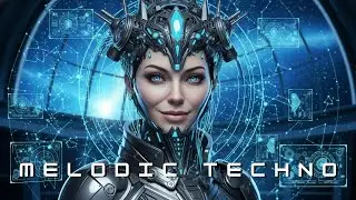 Melodic Techno Vibes & Progressive House Mix - A Night Journey with Techno Music on a Deserted Road