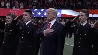 Trump Sings The National Anthem
