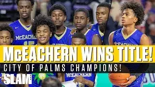 Sharife Cooper & McEachern win City of Palms Championship! 🏆