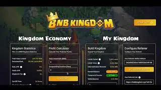 BNB KINGDOM / LIVE CASH OUT / PASSIVE INCOME MINER /