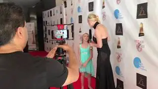 Milana Sliusar Red Carpet Interview