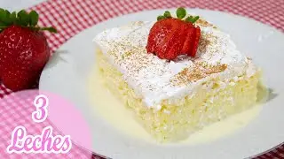 Como hacer una TORTA TRES LECHES🍰- PASO A PASO | Victoria Abanto