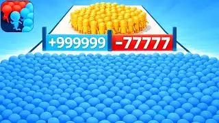 Most Addictive Mobile Game! Count Masters Crowd Run All Levels