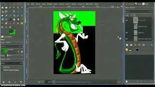 BRL Dragon With Gimp (real time)