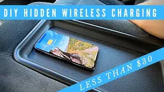 Wireless Charging - Chevy Truck DIY only $30