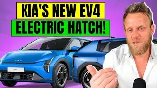Представлен новый хэтчбек Kia EV4 с запасом хода 390 миль (630 км)