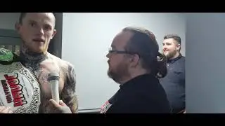 Jordan Stronge | Post Fight Interview | Holytown Havoc