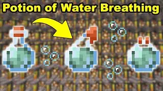 How To Make All Variants Of Potion of Water Breathing in Minecraft 1.21.4 | 1.20 | 1.18 | 1.17 |1.16