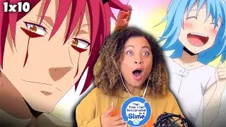 I LOVE THIS SO MUCH 🔥 BYE BYE OGRES, HELLO KIJINS ... AND FOOD?! | Slime 1x10 DUB Reaction