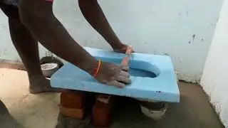 How To Fix Indian Closet and water proofing techniques (இந்தியன்  toilet )