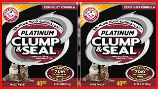 Quality product -  ARM & HAMMER Clump & Seal Platinum Cat Litter