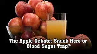 The Apple Debate: Snack Hero or Blood Sugar Trap?
