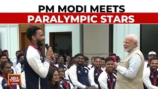 After Record Medal Haul At Paralympics, PM Modi Hosts Paralympic Stars  At His Residence