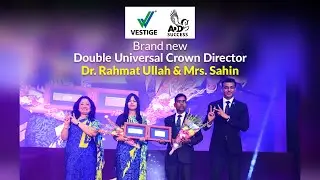 Double Universal Crown Director | Network Marketing Tips | Vestige Marketing Pvt. Ltd.