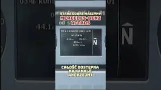 Cały test czerwonego Mercedesa Actrosa dostępny na kanale AndrzejMT  #trucktest