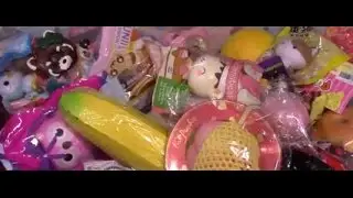 Squishy Collection ASMR! No Talking Crinkly Crunchy Packaging Soothing Sounds