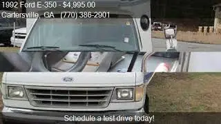1992 Ford E-350 XLT 3dr Club Wagon Passenger Van for sale in