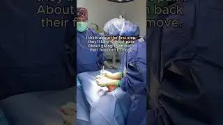 Surgery isn&rsquo;t just about fixing. It&rsquo;s about restoring life, one step at a time. #podiatrist #fyp