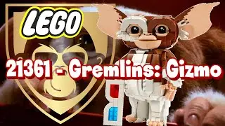Lego set 21361 - Gremlins: Gizmo *** COMPLETE TIME-LAPSE BUILD, UNBOXING & REVIEW ***