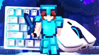 Hive Bedwars Keyboard & Mouse ASMR [480FPS] [Thocky Modded Keyboard]