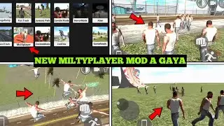 Finally New Multiplayer Mod A Gaya🤑New Multiplayer Mod Cheat Code in Indian bike driving 3D