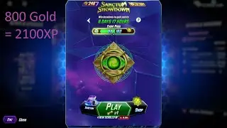 What you get with 800 Gold spent in Sanctum Showdown 2025 Oct