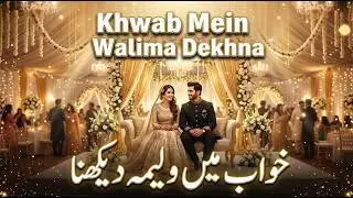 Khwab Mein Walima Dekhna Ki Tabeer | خواب میں ولیمہ دیکھنا | Mufti Saeed Saadi