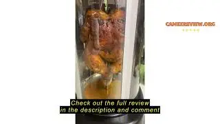 Review NutriChef Countertop Vertical Rotating Oven - Rotisserie Shawarma Machine, Kebob Machine, Sta