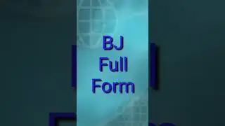 #short#BJ Ka Full Form