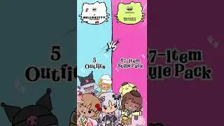 THIS UPDATE IS HUGE 😱 Hello Kitty x Toca Boca | Old 2021 vs New 2025 ✨ #Tocaboca #Hellokitty #update