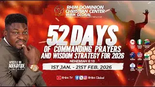 52 DAYS OF COMMANDING PRAYERS & WISDOM STRATEGY || DAY 6 || APST DR ADEKAYODE SALAKO || 6TH JAN 2026