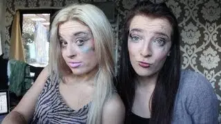 ♡ Blindfold Makeup Challenge ♡ ft Kellymariiieee