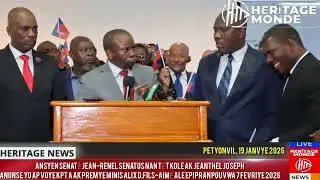 Flash: KPT a nan kouri apre 7 fevriye! Senatè Jean Renel Senatus ak Jantel Joseph pale pawòl la