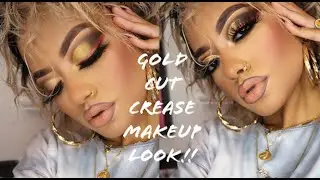 Gold Cut Crease| Suva Beauty Hydra liner