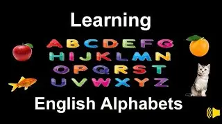 English Alphabets - Nursery English Alphabets Words & Pictures - Creative Learning Zone