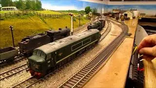 Kings Moreton No 20, Andy Peters Model Railways, Blue and Green Diesels and Steam