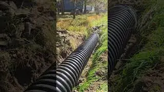 #arboristlife #excavation #culverts #culvertpipe