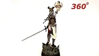 Sideshow Collectibles Court of the Dead Kier- Death's Warbringer 360