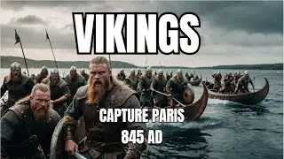 The Conquest of Paris by Ragnar Lothbrock and the Vikings in 845 AD