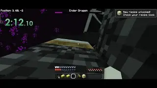 I beated minecraft pe 1.21 Speedrun (2.15)