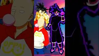 Goku & Saitama vs Goku Black