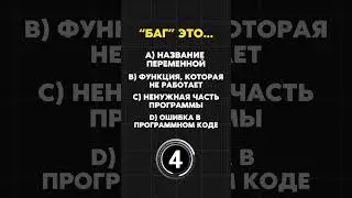 Что Такое «БАГ» В Программировании? #обучение #программирование #тест #школа