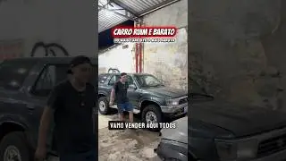 At&eacute; o final tem carro de R$1.500 a venda, nos ajude a desocupar a oficina abandonada