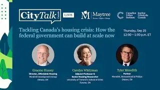 Tackling Canada's housing crisis: How the federal government can build at scale now