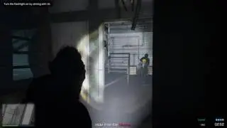 Grand Theft Auto V Online - Slasher 1 - Killing slasher with flashlight -