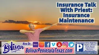 Insurance talk With Priest Insurance Agency, Maintenance.