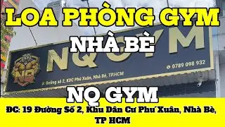Lắp đặt loa cho phòng tập NQ GYM, KCD Phú Nhuận | Goldsound Audio